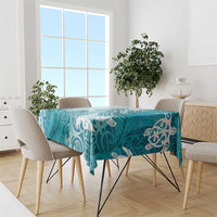 Polynesia Turtle Tablecloth Watercolor Abstract Style LT7 - Polynesian Pride