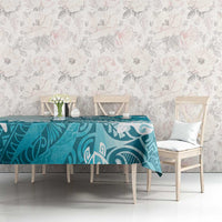 Polynesia Turtle Tablecloth Watercolor Abstract Style LT7 - Polynesian Pride