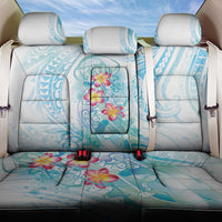 Sea Blue Polynesian Jellyfish Back Car Seat Cover Watercolor Glows LT7 One Size Light Blue - Polynesian Pride