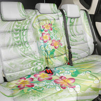 Summer Green Polynesian Jellyfish Back Car Seat Cover Watercolor Glows - Polynesian Pride