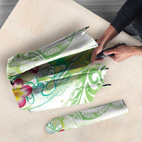 Summer Green Polynesian Jellyfish Umbrella Watercolor Glows LT7 - Polynesian Pride