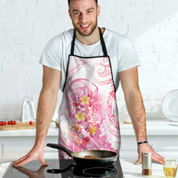 Rose Pink Polynesian Jellyfish Apron Watercolor Glows LT7 - Polynesian Pride