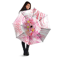 Rose Pink Polynesian Jellyfish Umbrella Watercolor Glows LT7 - Polynesian Pride