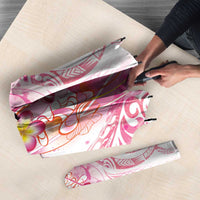 Rose Pink Polynesian Jellyfish Umbrella Watercolor Glows LT7 - Polynesian Pride