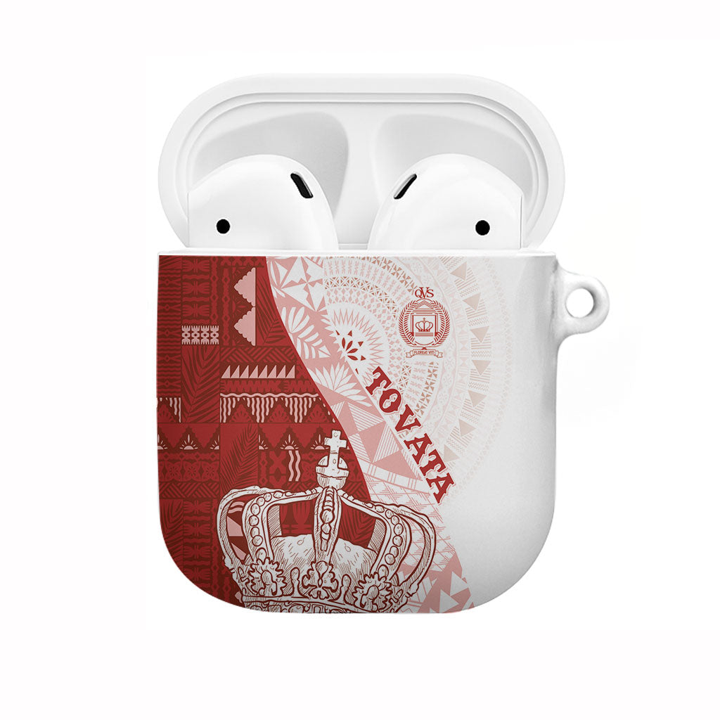 Queen Victoria School Fiji Vulinitu Tovata House AirPods Case Masi Tapa