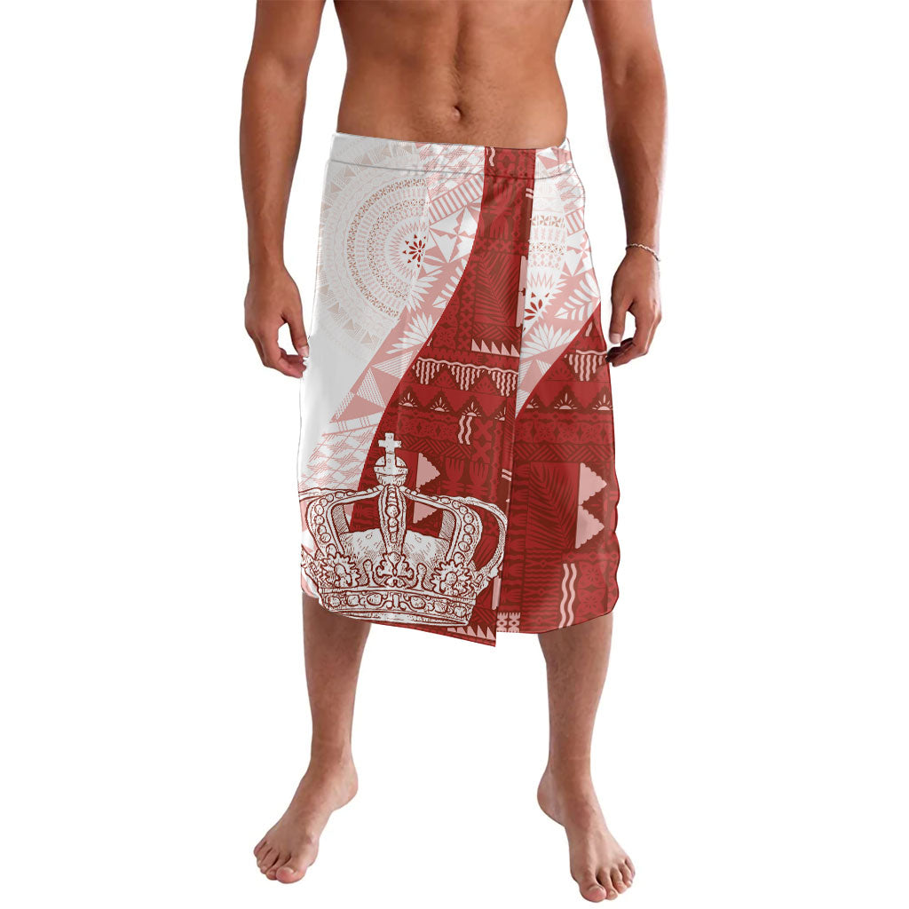 Queen Victoria School Fiji Vulinitu Tovata House Lavalava Masi Tapa LT7 Red - Polynesian Pride