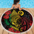 Vanuatu Meri Krismas Beach Blanket Conch Shell Tribal Art