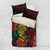 Vanuatu Meri Krismas Bedding Set Conch Shell Tribal Art