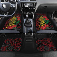 Vanuatu Meri Krismas Car Mats Conch Shell Tribal Art LT7 Set 4pcs Art - Polynesian Pride