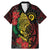 Vanuatu Meri Krismas Family Matching Mermaid Dress and Hawaiian Shirt Conch Shell Tribal Art