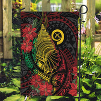 Vanuatu Meri Krismas Garden Flag Conch Shell Tribal Art LT7 Garden Flag Art - Polynesian Pride