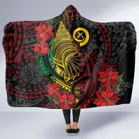 Vanuatu Meri Krismas Hooded Blanket Conch Shell Tribal Art LT7 One Size Art - Polynesian Pride