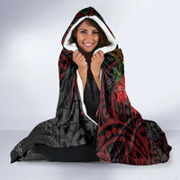 Vanuatu Meri Krismas Hooded Blanket Conch Shell Tribal Art LT7 - Polynesian Pride