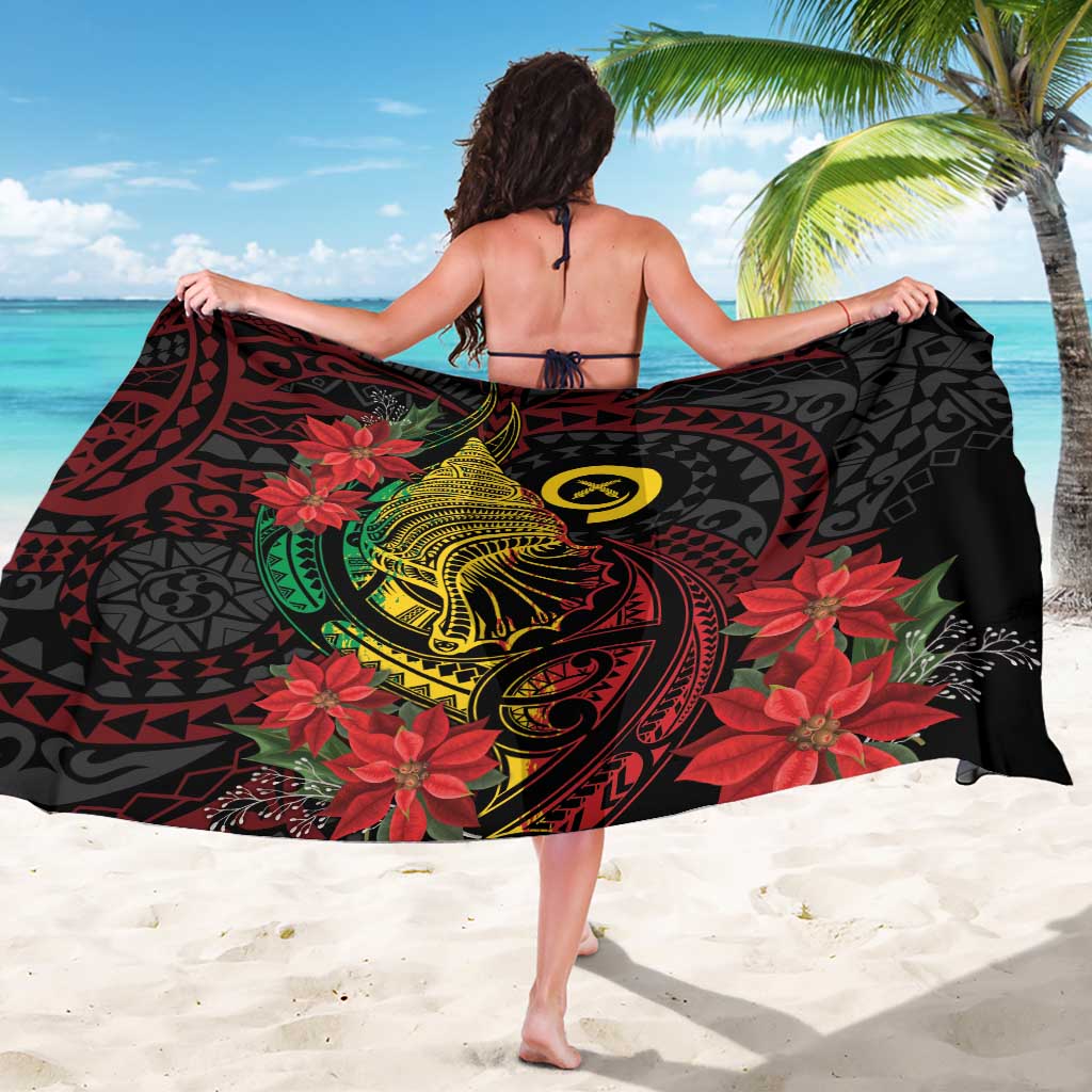 Vanuatu Meri Krismas Sarong Conch Shell Tribal Art