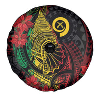 Vanuatu Meri Krismas Spare Tire Cover Conch Shell Tribal Art LT7 - Polynesian Pride