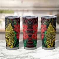 Vanuatu Meri Krismas Tumbler Cup Conch Shell Tribal Art LT7 - Polynesian Pride