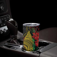 Vanuatu Meri Krismas Tumbler Cup Conch Shell Tribal Art LT7 - Polynesian Pride
