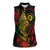 Vanuatu Meri Krismas Women Sleeveless Polo Shirt Conch Shell Tribal Art