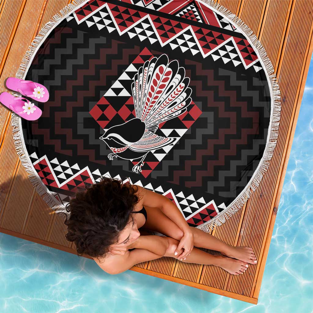 Taniko Aotearoa Beach Blanket Poutama Mix Piwakawaka LT7 - Polynesian Pride