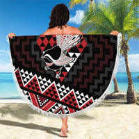 Taniko Aotearoa Beach Blanket Poutama Mix Piwakawaka LT7 - Polynesian Pride