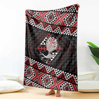 Taniko Aotearoa Blanket Poutama Mix Piwakawaka LT7 - Polynesian Pride