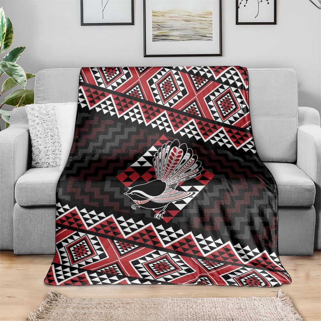 Taniko Aotearoa Blanket Poutama Mix Piwakawaka LT7 - Polynesian Pride