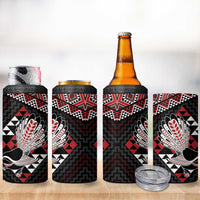 Taniko Aotearoa 4 in 1 Can Cooler Tumbler Poutama Mix Piwakawaka LT7 - Polynesian Pride