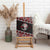 Taniko Aotearoa Canvas Wall Art Poutama Mix Piwakawaka