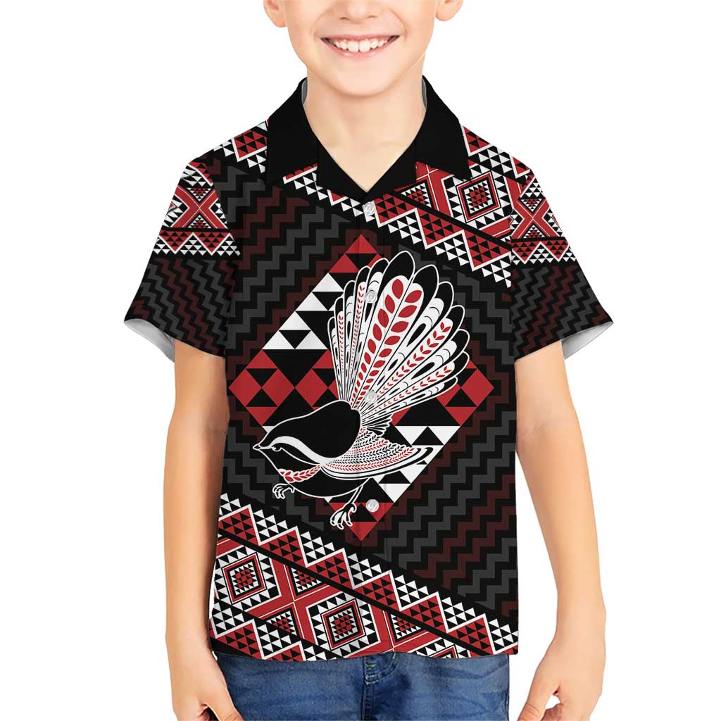 Taniko Aotearoa Hawaiian Shirt Poutama Mix Piwakawaka LT7 - Polynesian Pride