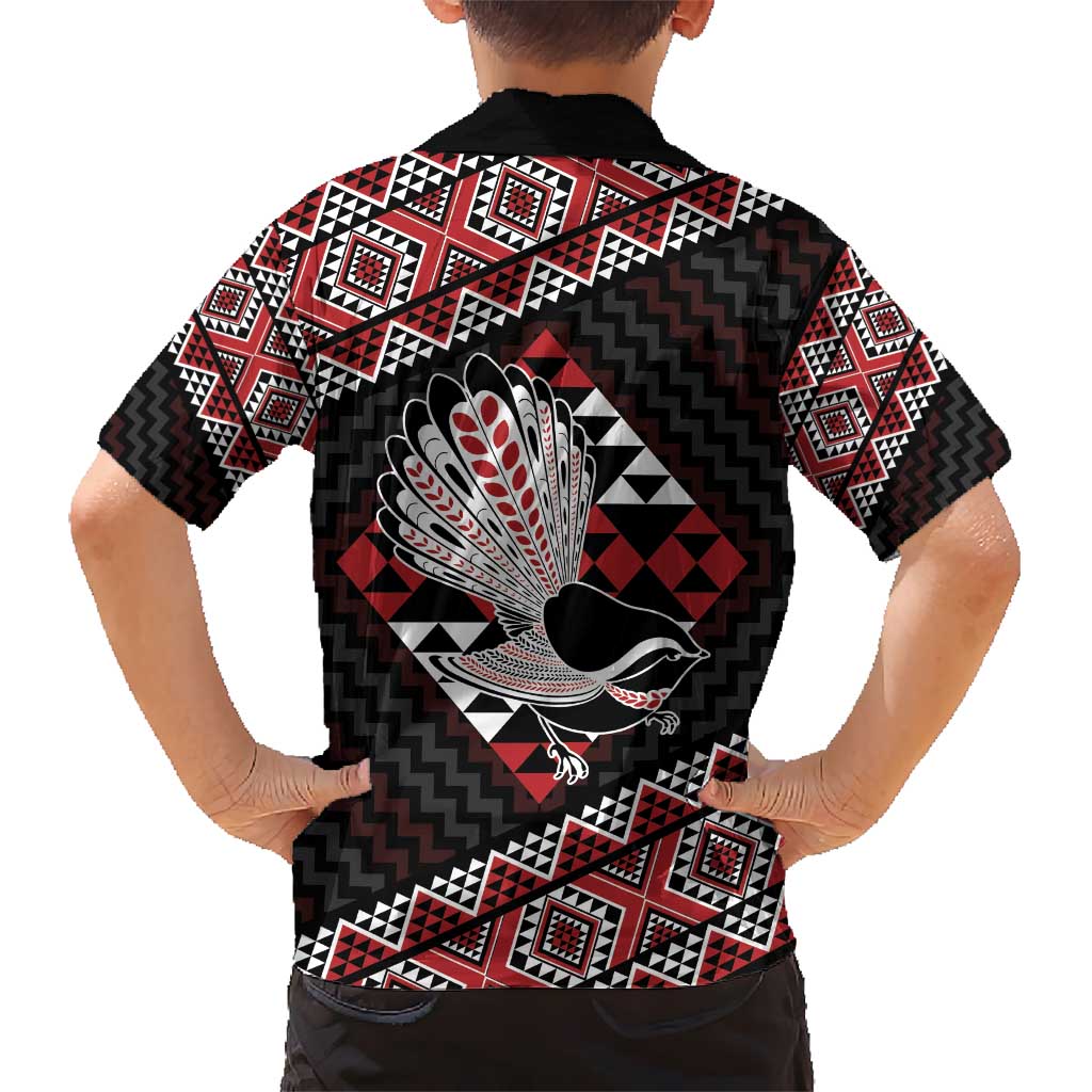 Taniko Aotearoa Hawaiian Shirt Poutama Mix Piwakawaka LT7 - Polynesian Pride