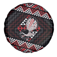 Taniko Aotearoa Spare Tire Cover Poutama Mix Piwakawaka LT7 - Polynesian Pride