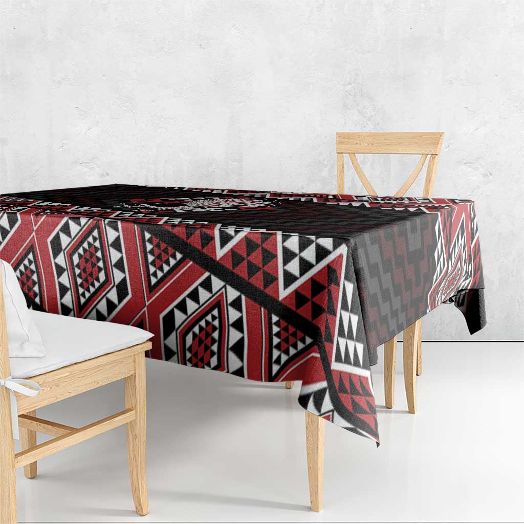Taniko Aotearoa Tablecloth Poutama Mix Piwakawaka LT7 - Polynesian Pride