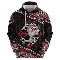 Taniko Aotearoa Zip Hoodie Poutama Mix Piwakawaka