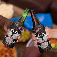 Taniko Aotearoa 4 in 1 Can Cooler Tumbler Poutama Mix Piwakawaka - Ver02 LT7 - Polynesian Pride