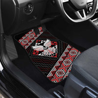 Taniko Aotearoa Car Mats Poutama Mix Piwakawaka - Ver02 LT7 - Polynesian Pride