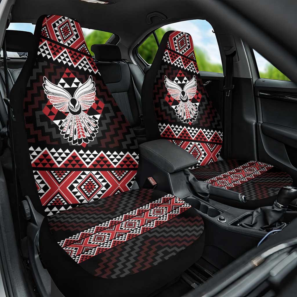 Taniko Aotearoa Car Seat Cover Poutama Mix Piwakawaka - Ver02