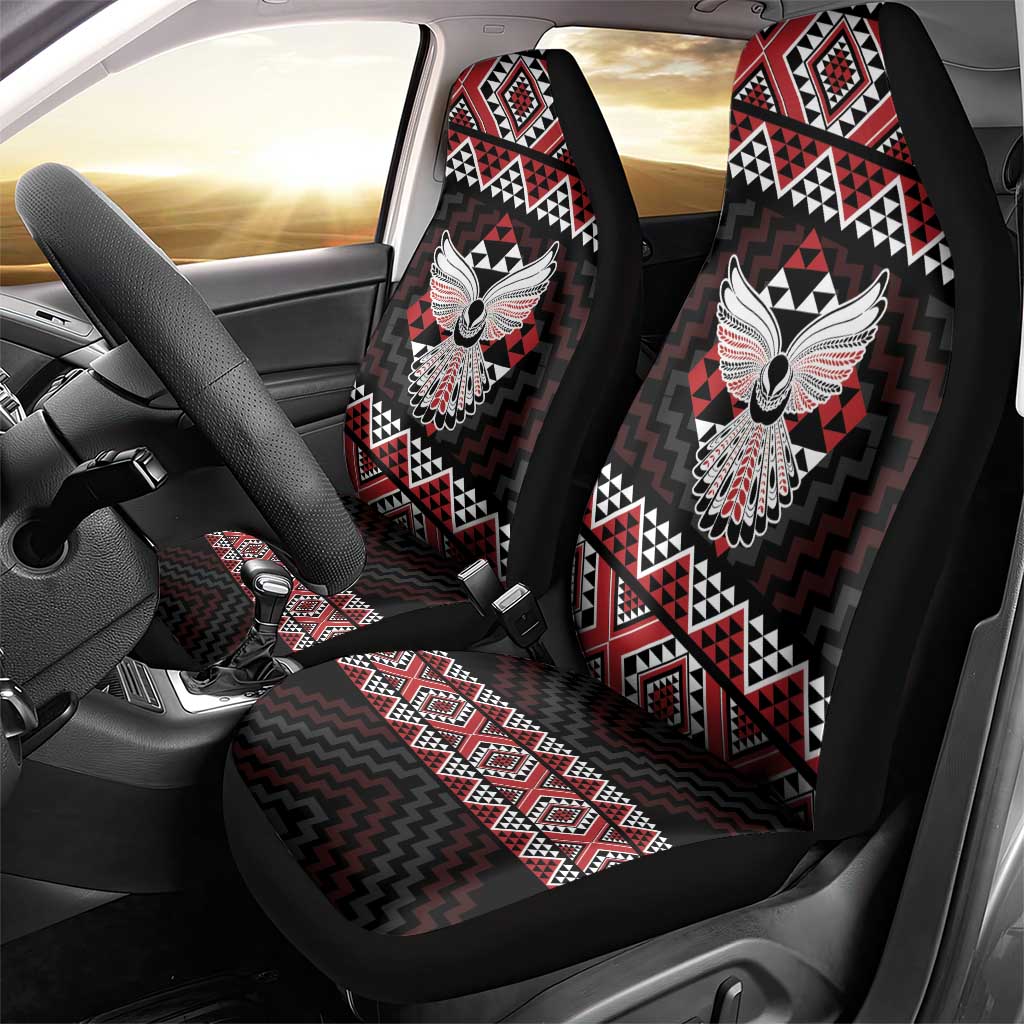 Taniko Aotearoa Car Seat Cover Poutama Mix Piwakawaka - Ver02