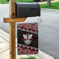 Taniko Aotearoa Garden Flag Poutama Mix Piwakawaka - Ver02 LT7 - Polynesian Pride