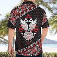 Taniko Aotearoa Hawaiian Shirt Poutama Mix Piwakawaka - Ver02 LT7 - Polynesian Pride