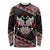 Taniko Aotearoa Long Sleeve Shirt Poutama Mix Piwakawaka - Ver02