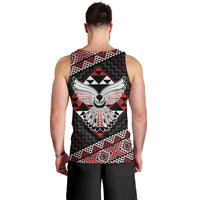 Taniko Aotearoa Men Tank Top Poutama Mix Piwakawaka - Ver02 LT7 - Polynesian Pride