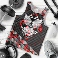 Taniko Aotearoa Men Tank Top Poutama Mix Piwakawaka - Ver02 LT7 - Polynesian Pride