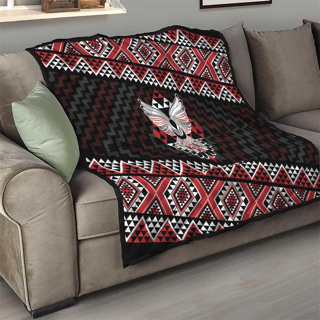 Taniko Aotearoa Quilt Poutama Mix Piwakawaka - Ver02