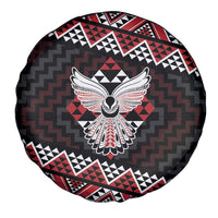 Taniko Aotearoa Spare Tire Cover Poutama Mix Piwakawaka - Ver02 LT7 - Polynesian Pride
