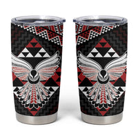 Taniko Aotearoa Tumbler Cup Poutama Mix Piwakawaka - Ver02 LT7 Red - Polynesian Pride
