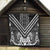 Maori Tukutuku Taniko Motifs Quilt Black Poutama Mix Kowhaiwhai