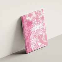 Polynesian Women's Day Canvas Wall Art Plumeria Passion - Pink LT7 - Polynesian Pride