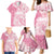 Polynesian Women's Day Family Matching Mermaid Dress and Hawaiian Shirt Plumeria Passion - Pink LT7 - Polynesian Pride