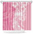 Polynesian Women's Day Shower Curtain Plumeria Passion - Pink LT7 Pink - Polynesian Pride