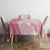 Polynesian Women's Day Tablecloth Plumeria Passion - Pink LT7 - Polynesian Pride